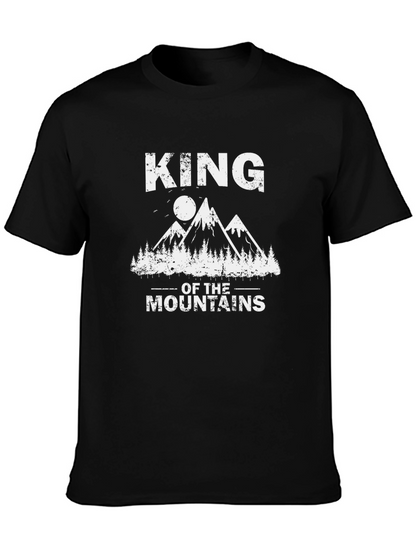 King of the Mountains Graphic T-Shirt - Black