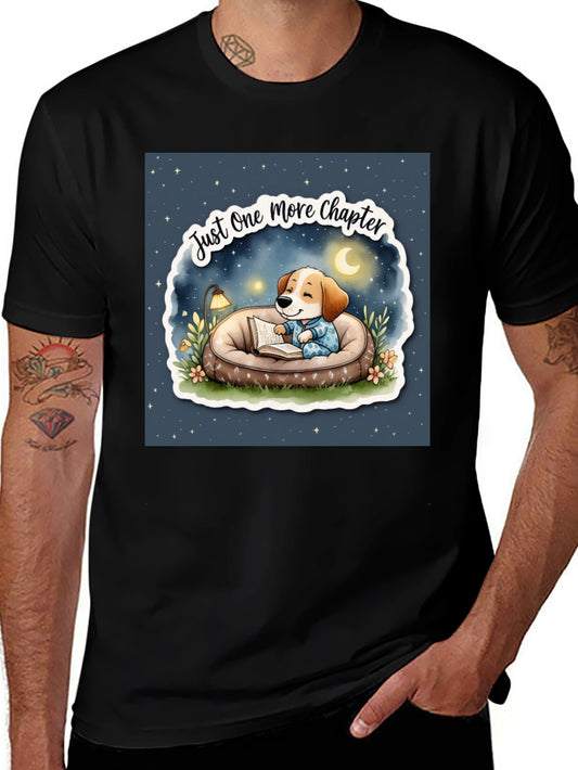 Just One More Chapter T-Shirt - Dog Lovers Tee