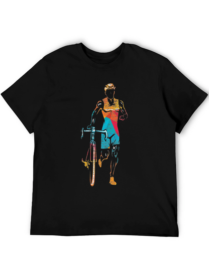 Triathlon Athlete Graphic T-Shirt
