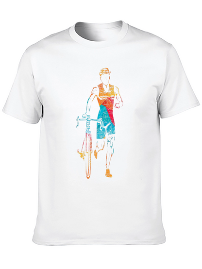 Triathlon Athlete Graphic T-Shirt