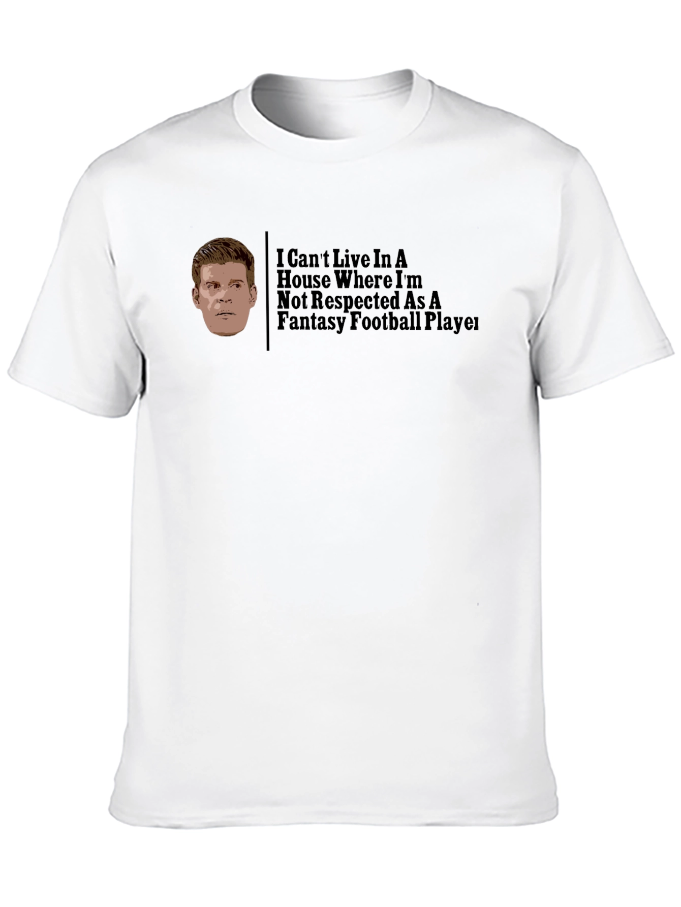 Fantasy Football Player Graphic Tee