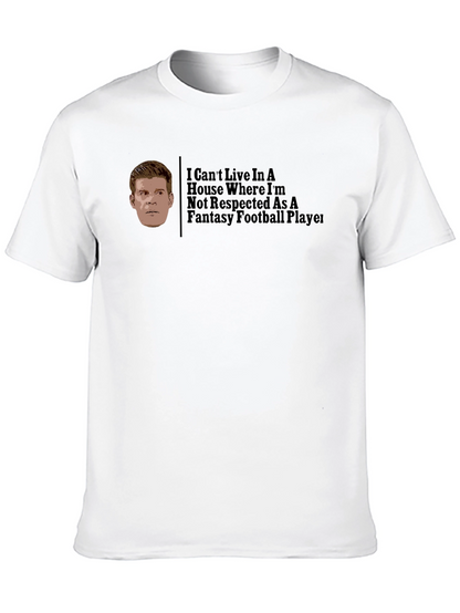 Fantasy Football Player Graphic Tee