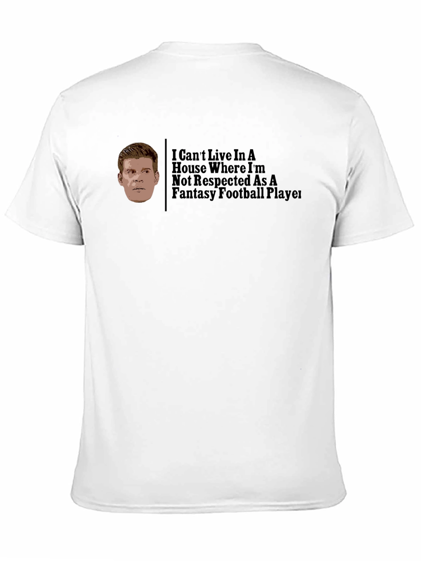 Fantasy Football Player Graphic Tee
