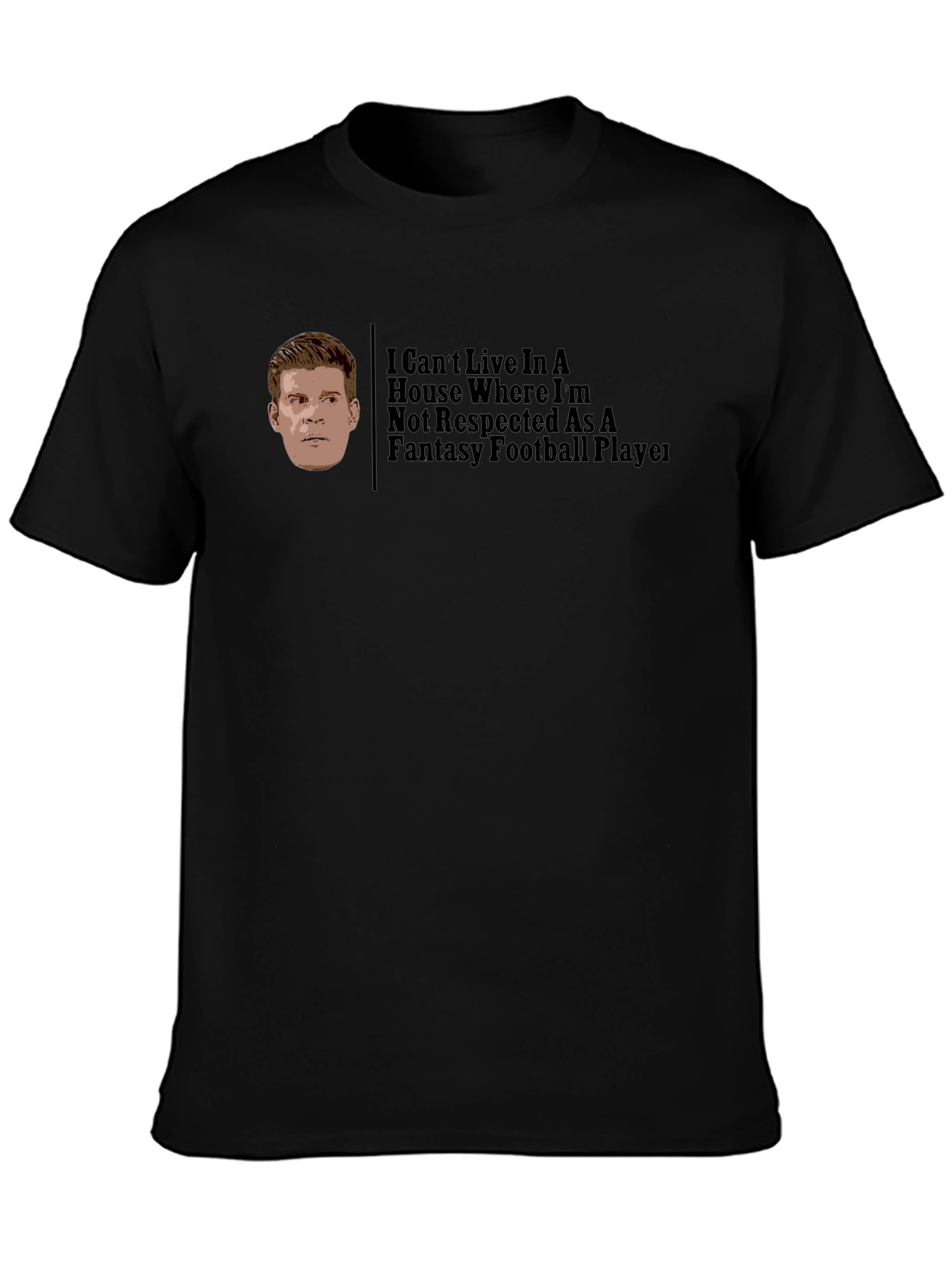 Fantasy Football Player Graphic Tee