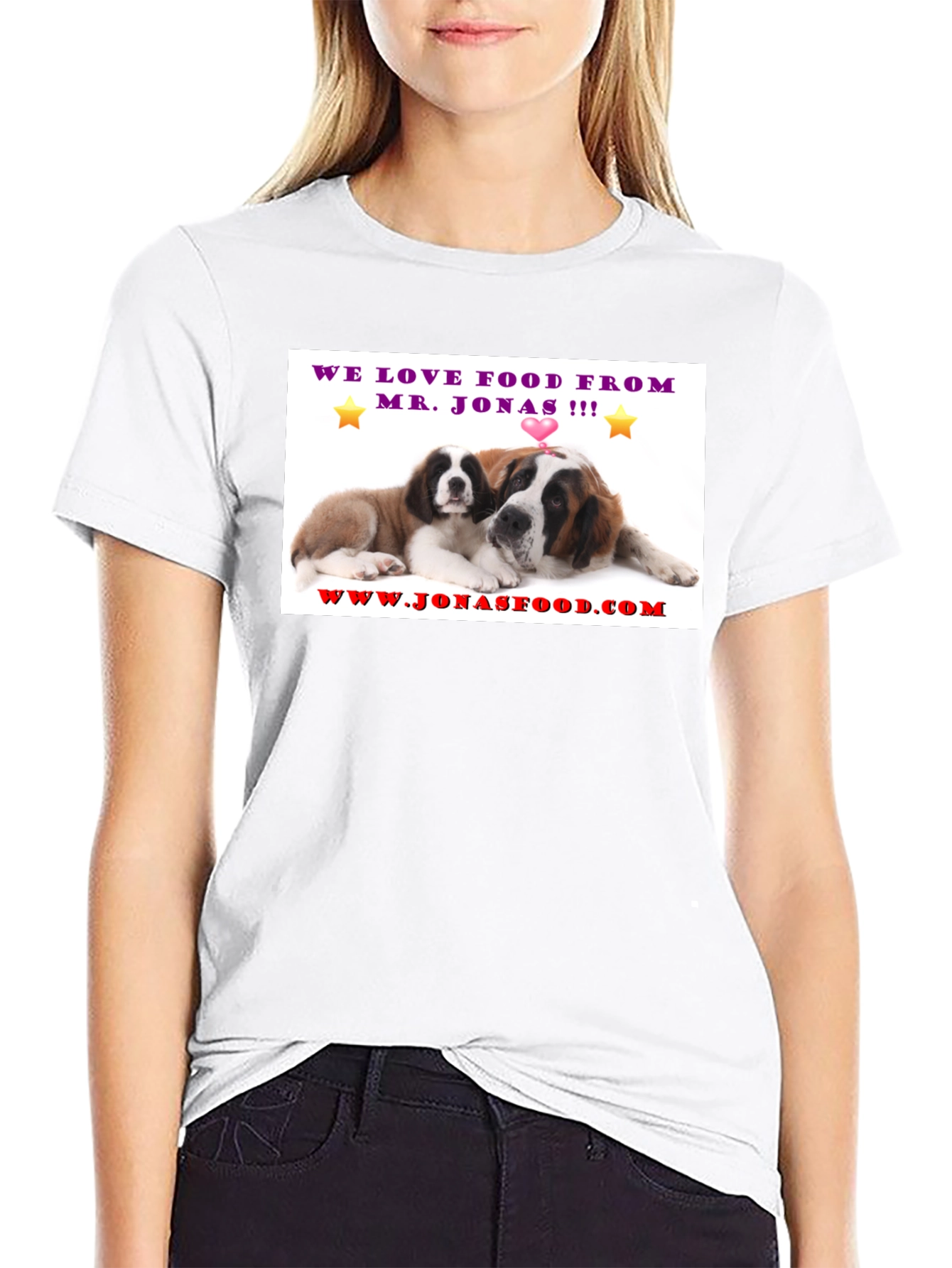 We Love Jonas Food T-Shirt