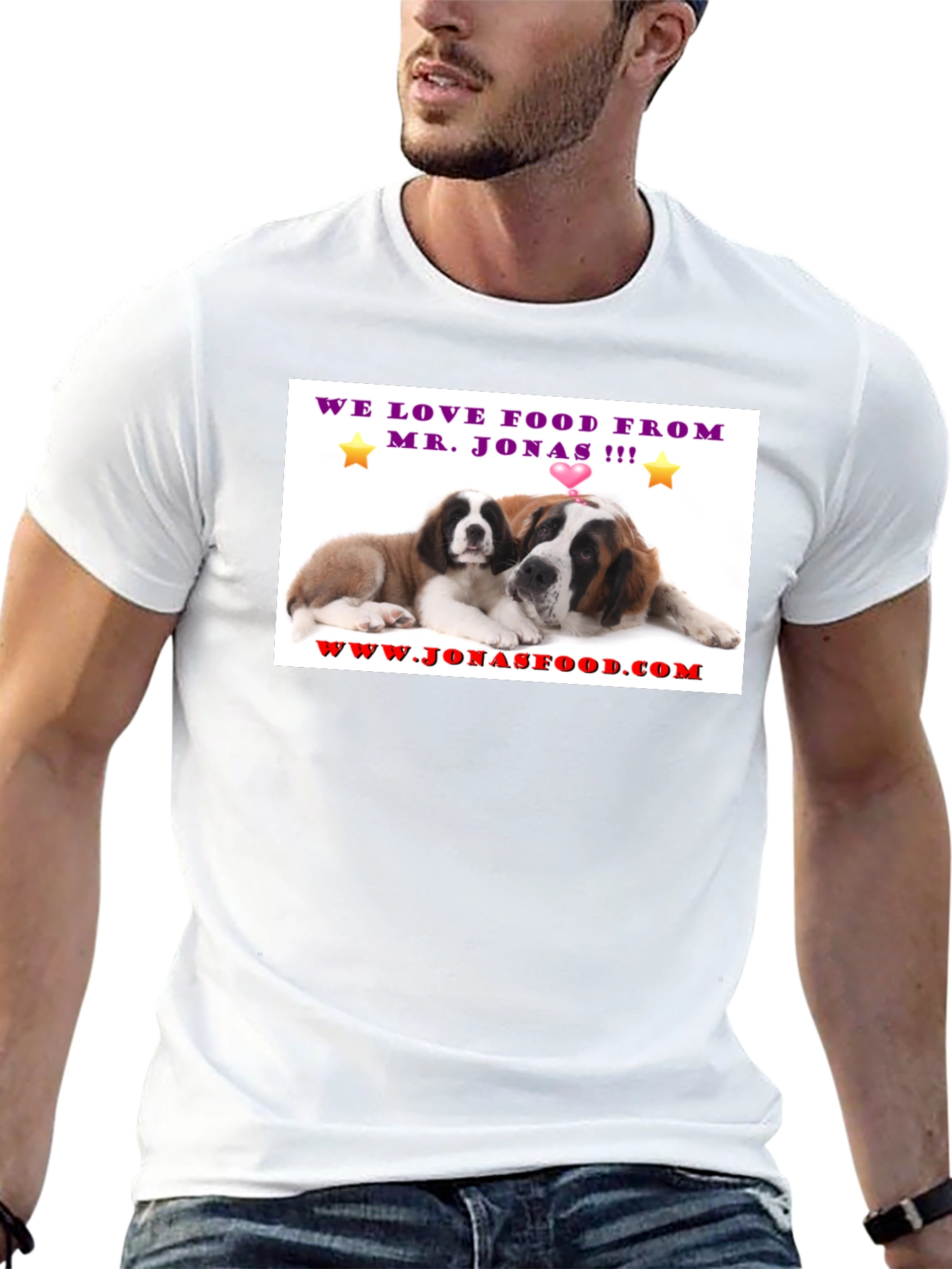 We Love Jonas Food T-Shirt