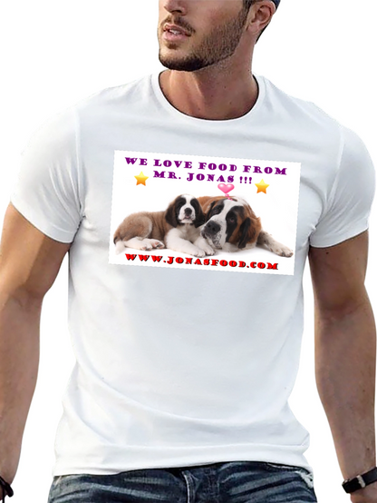 We Love Jonas Food T-Shirt