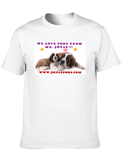 We Love Jonas Food T-Shirt