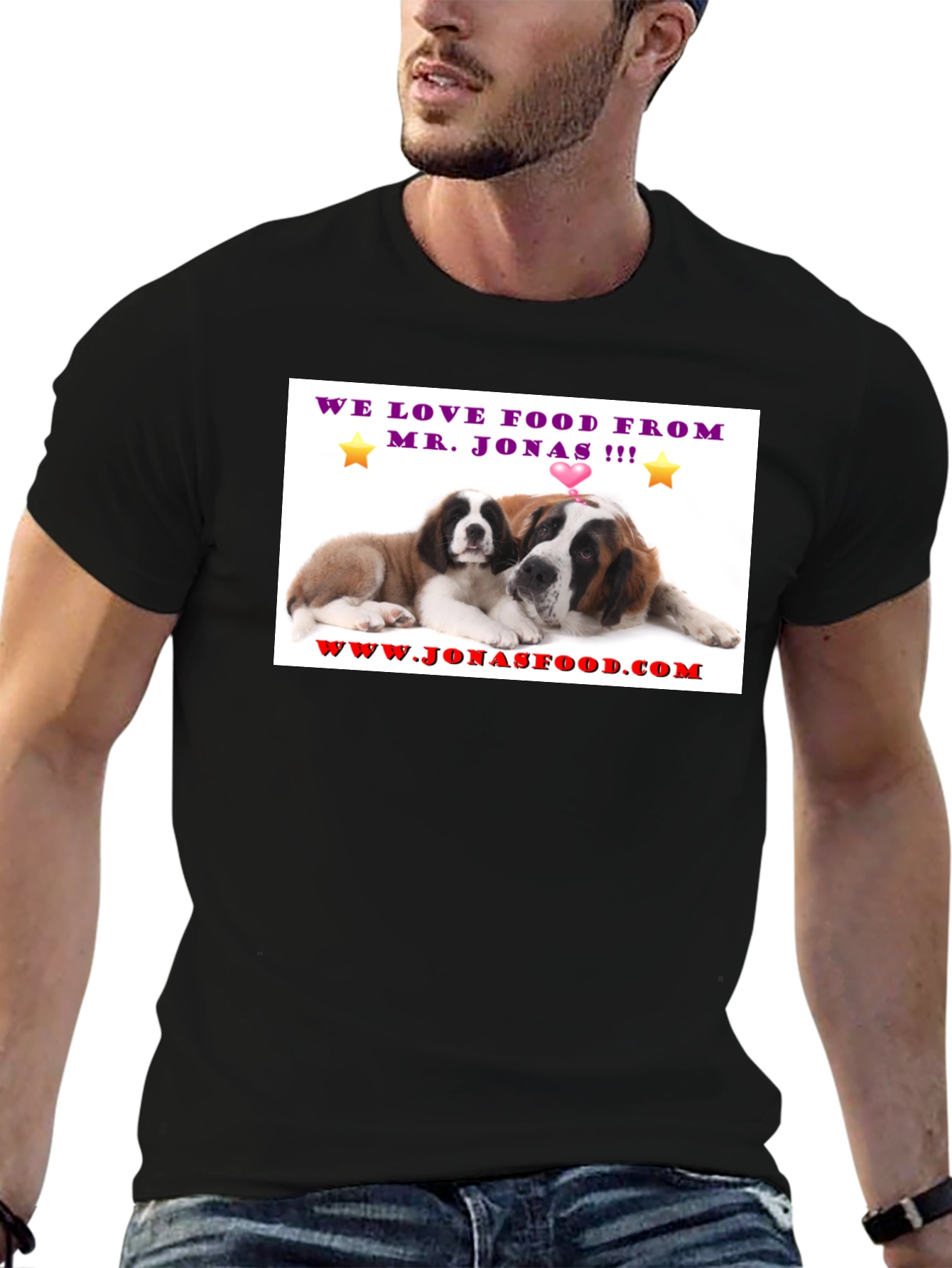 We Love Jonas Food T-Shirt