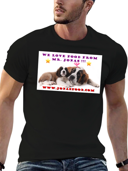 We Love Jonas Food T-Shirt