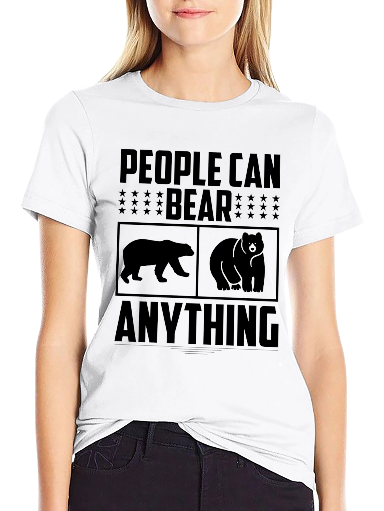People Can Bear Anything Graphic Tee