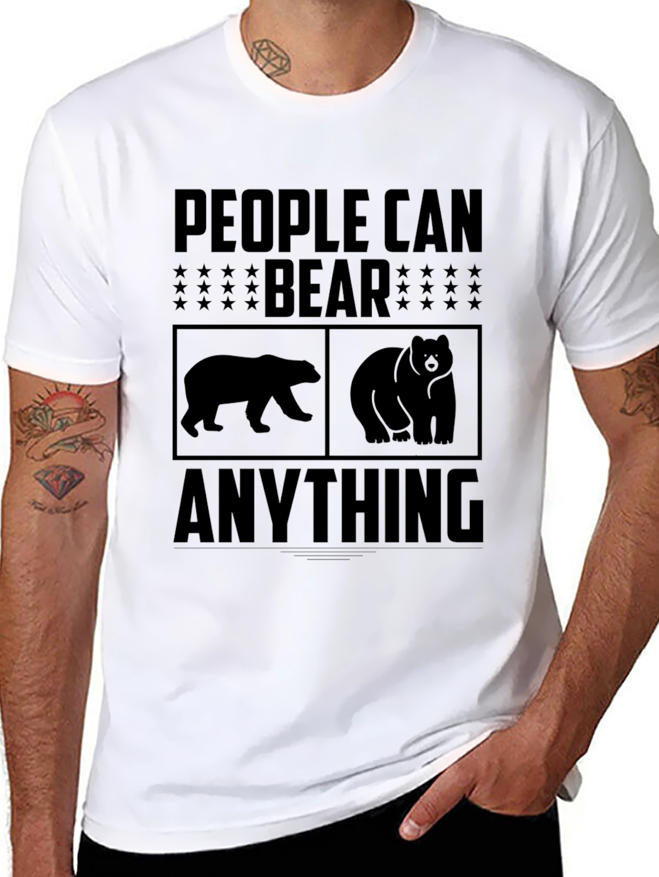 People Can Bear Anything Graphic Tee