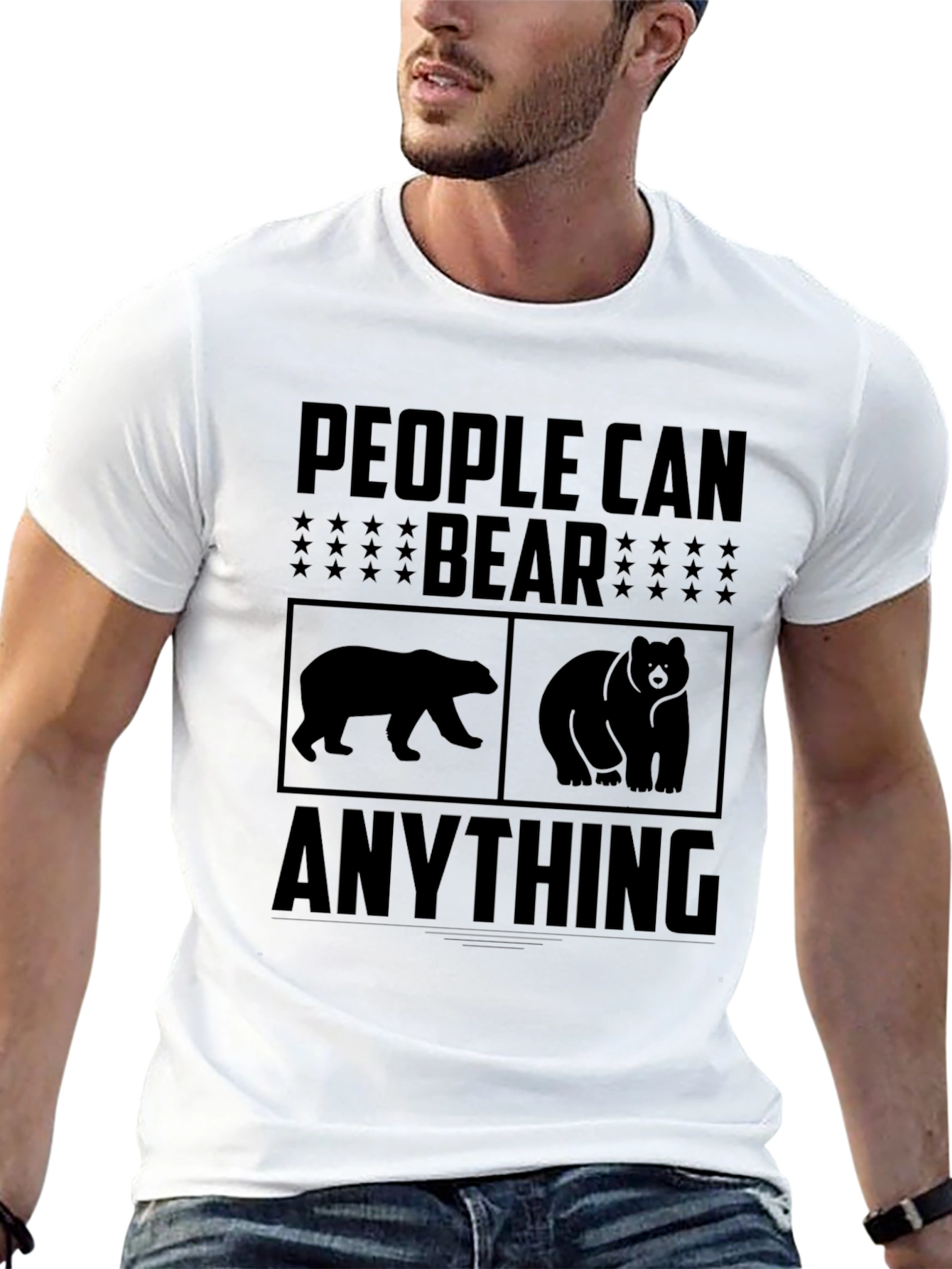 People Can Bear Anything Graphic Tee