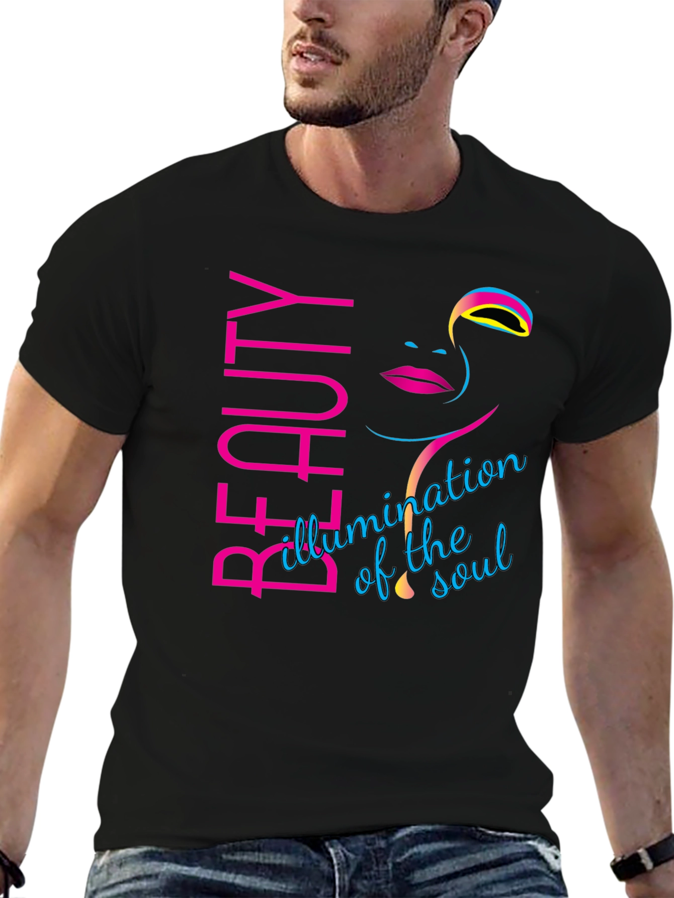 Beauty Illumination Soul T-Shirt - Stylish & Comfy