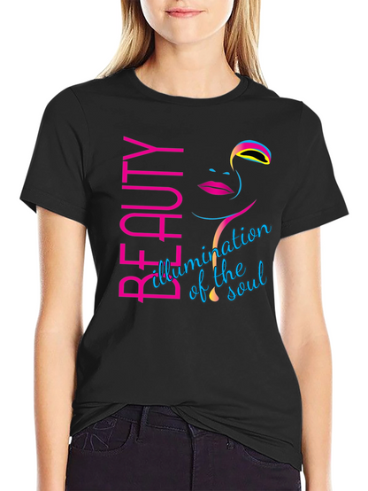 Beauty Illumination Soul T-Shirt - Stylish & Comfy