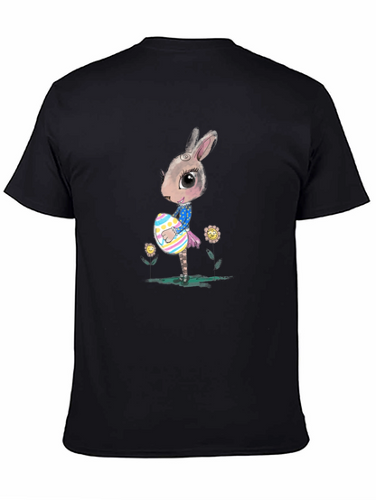 Easter Bunny Graphic Tee - Cute Spring Shirt