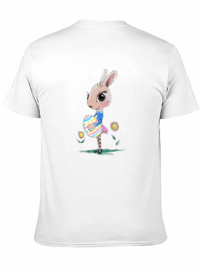 Easter Bunny Graphic Tee - Cute Spring Shirt
