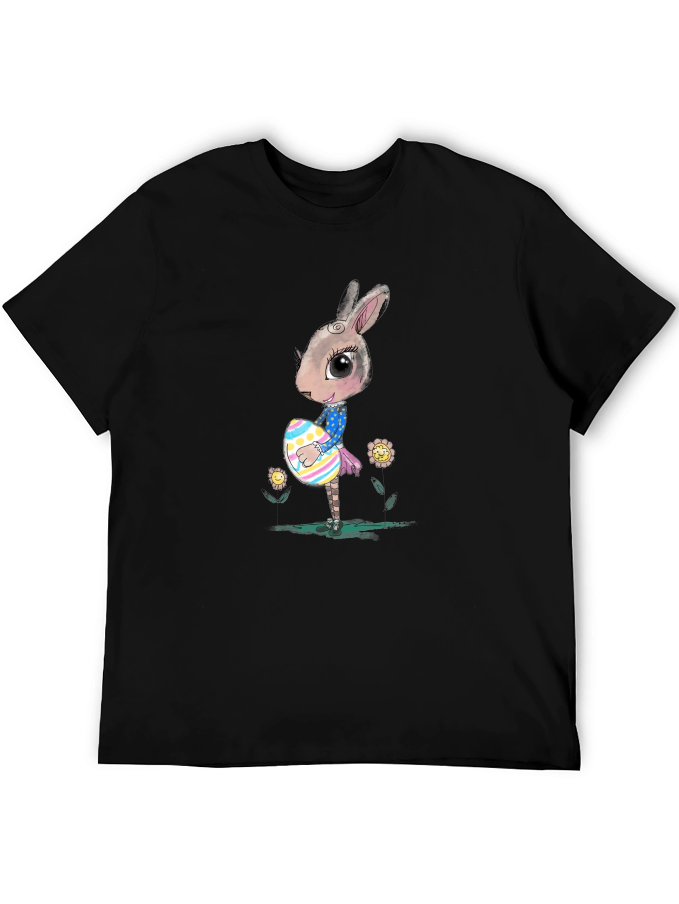 Easter Bunny Graphic Tee - Cute Spring Shirt
