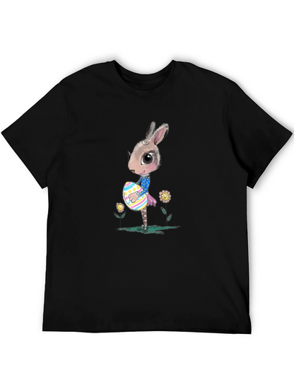 Easter Bunny Graphic Tee - Cute Spring Shirt