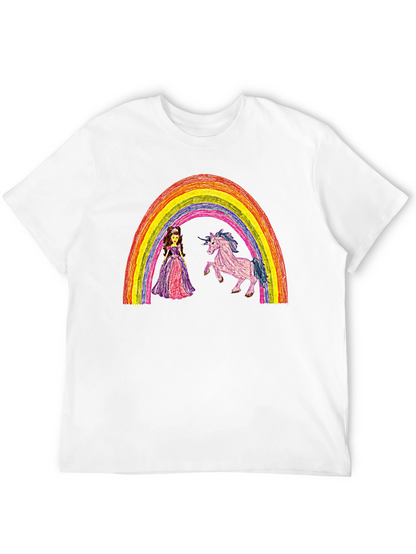 Rainbow Princess Unicorn T-Shirt