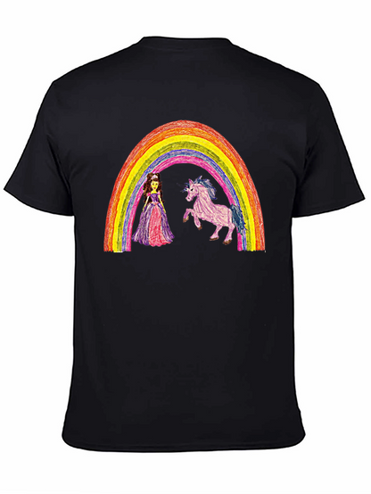 Rainbow Princess Unicorn T-Shirt
