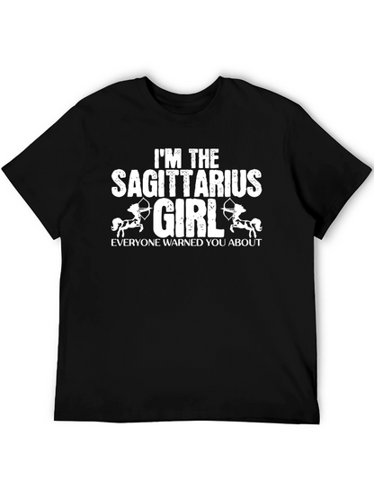 Sagittarius Girl T-Shirt - Zodiac Sign Tee