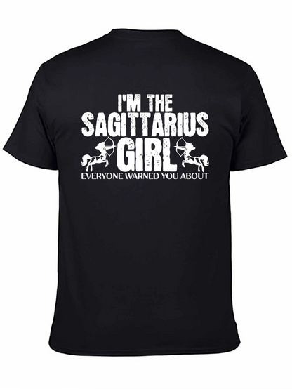 Sagittarius Girl T-Shirt - Zodiac Sign Tee