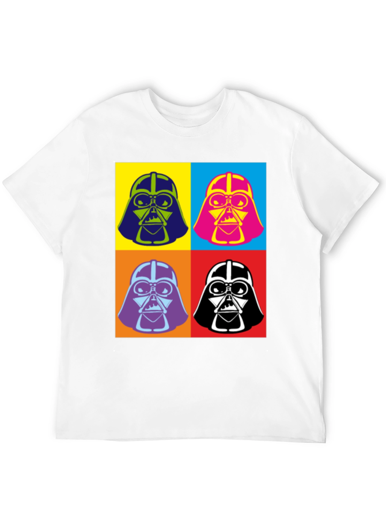 Pop Art Darth Vader Graphic T-Shirt
