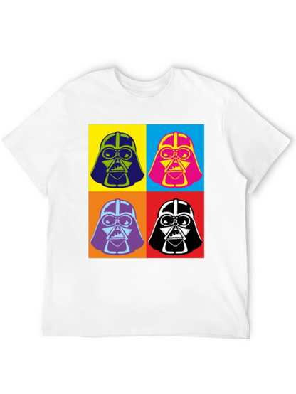 Pop Art Darth Vader Graphic T-Shirt
