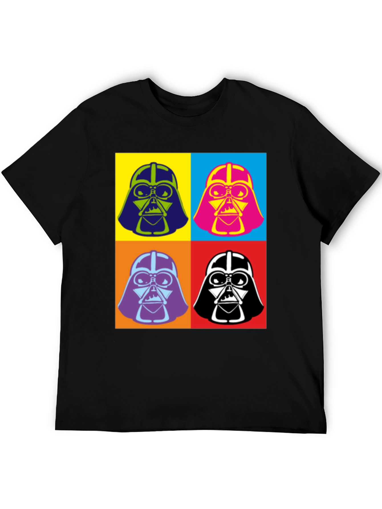 Pop Art Darth Vader Graphic T-Shirt
