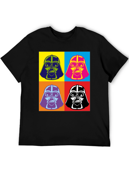 Pop Art Darth Vader Graphic T-Shirt