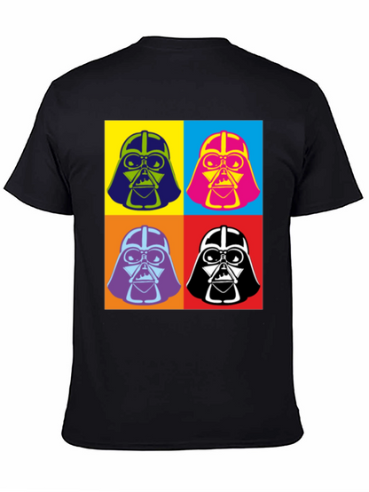 Pop Art Darth Vader Graphic T-Shirt