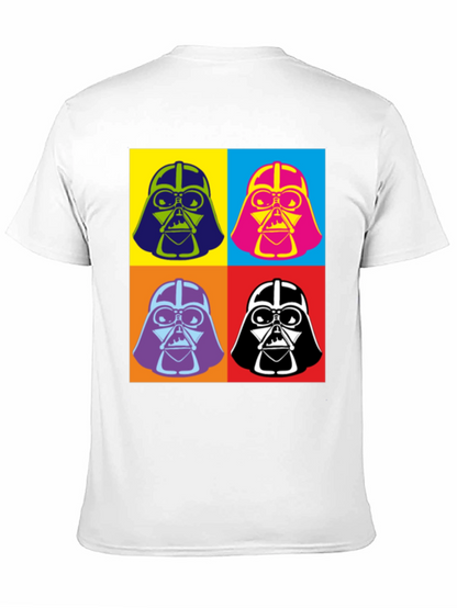 Pop Art Darth Vader Graphic T-Shirt