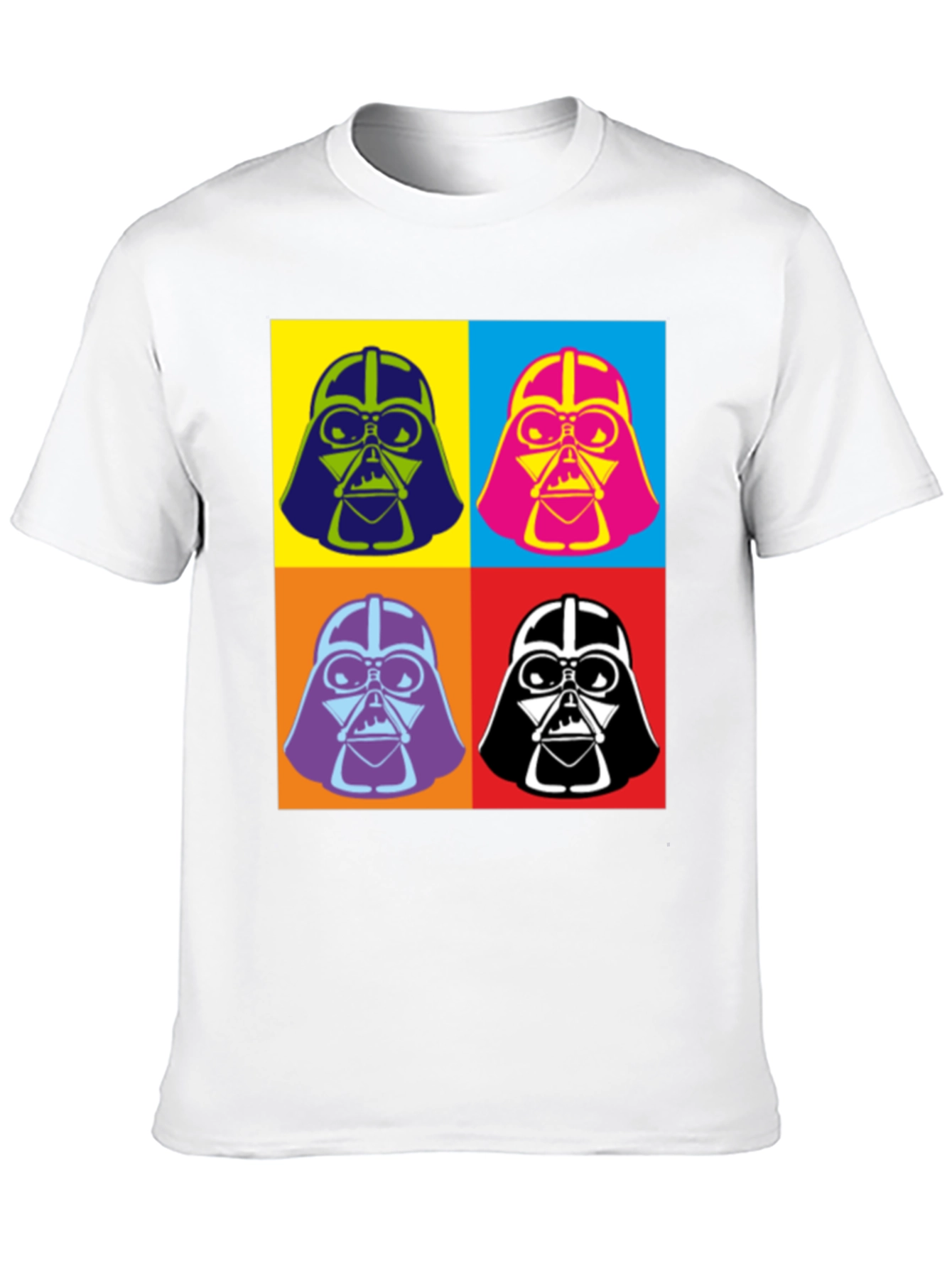 Pop Art Darth Vader Graphic T-Shirt