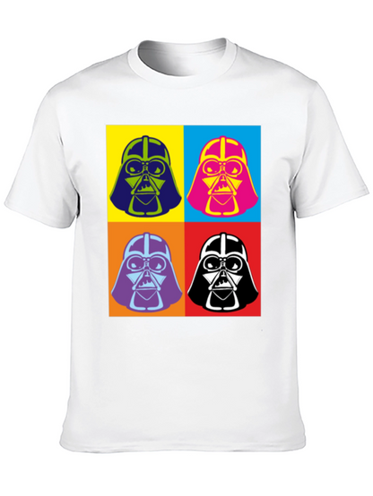 Pop Art Darth Vader Graphic T-Shirt