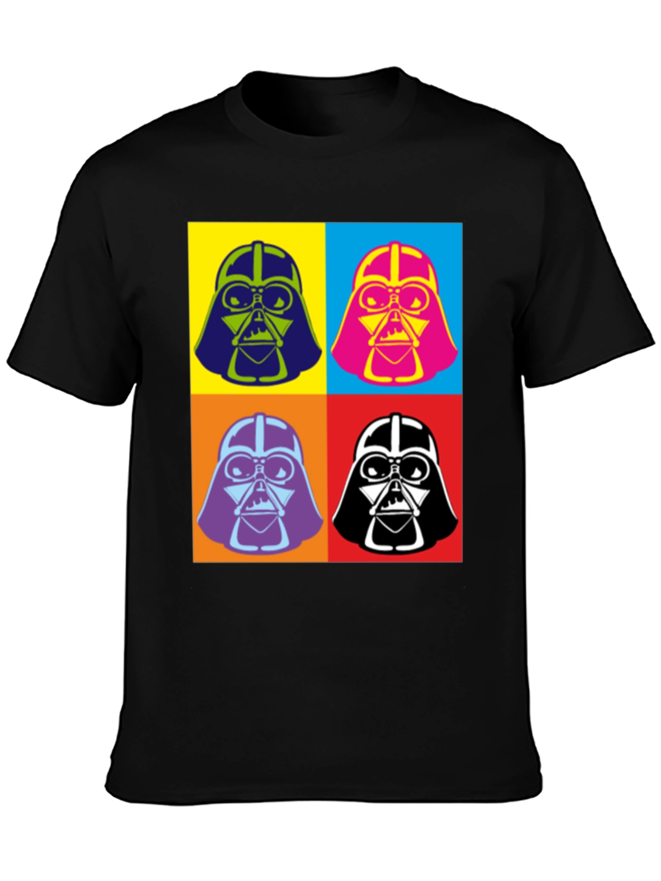 Pop Art Darth Vader Graphic T-Shirt