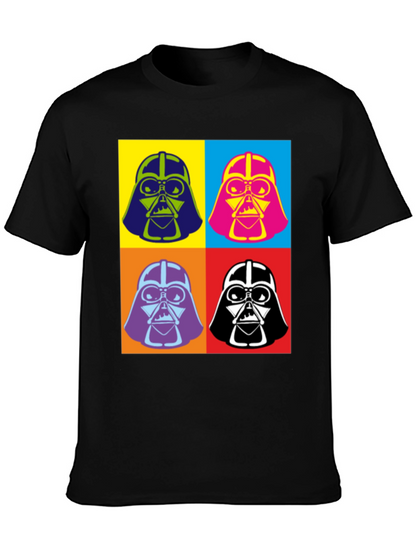 Pop Art Darth Vader Graphic T-Shirt