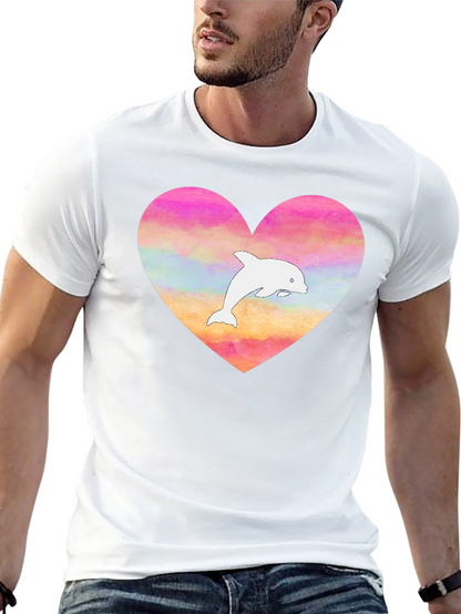 Heart Dolphin T-Shirt