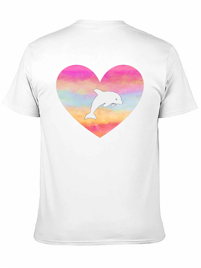 Heart Dolphin T-Shirt