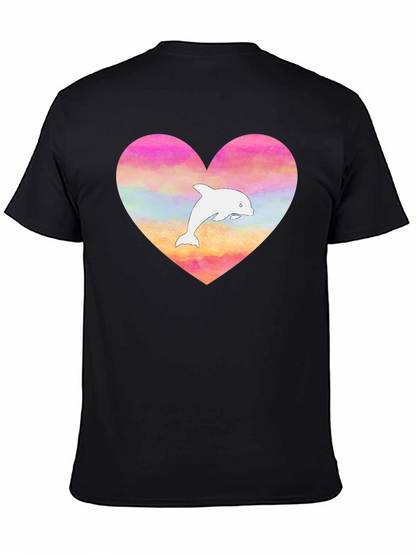Heart Dolphin T-Shirt