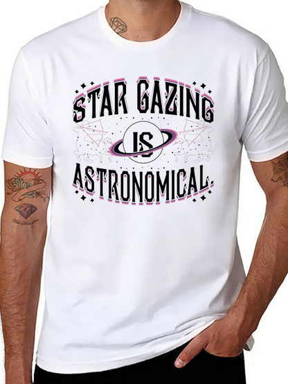 Star Gazing Tee - Astronomical Design
