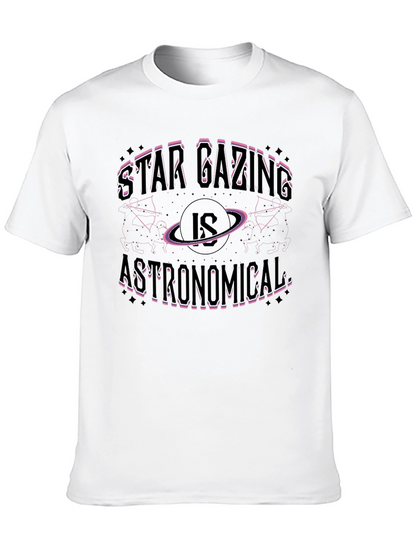Star Gazing Tee - Astronomical Design