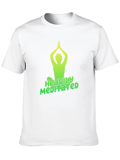 Heavily Meditated Black T-Shirt