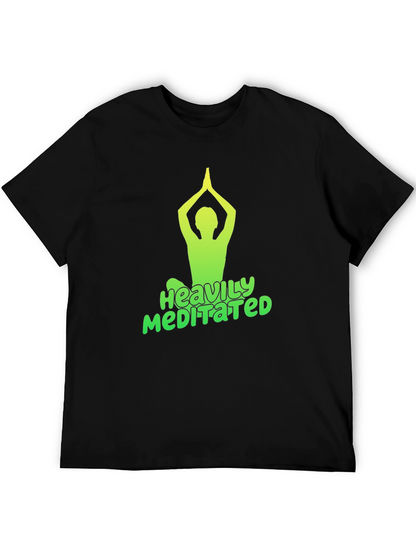 Heavily Meditated Black T-Shirt