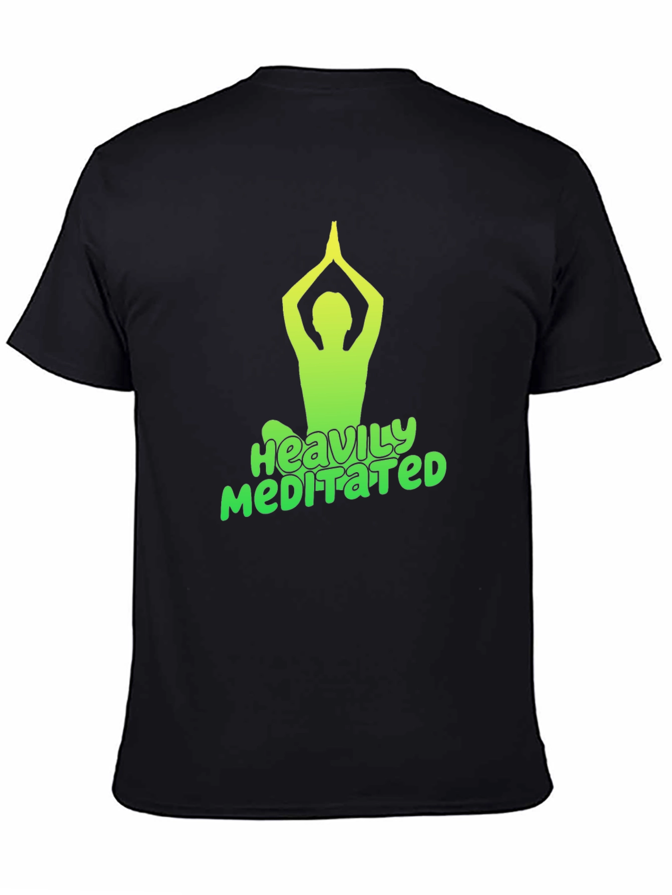 Heavily Meditated Black T-Shirt