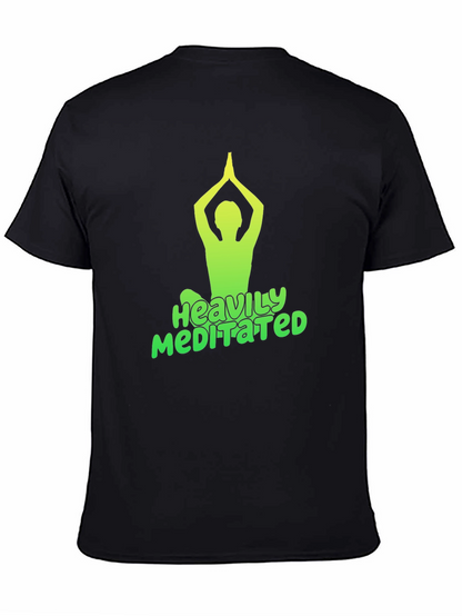 Heavily Meditated Black T-Shirt