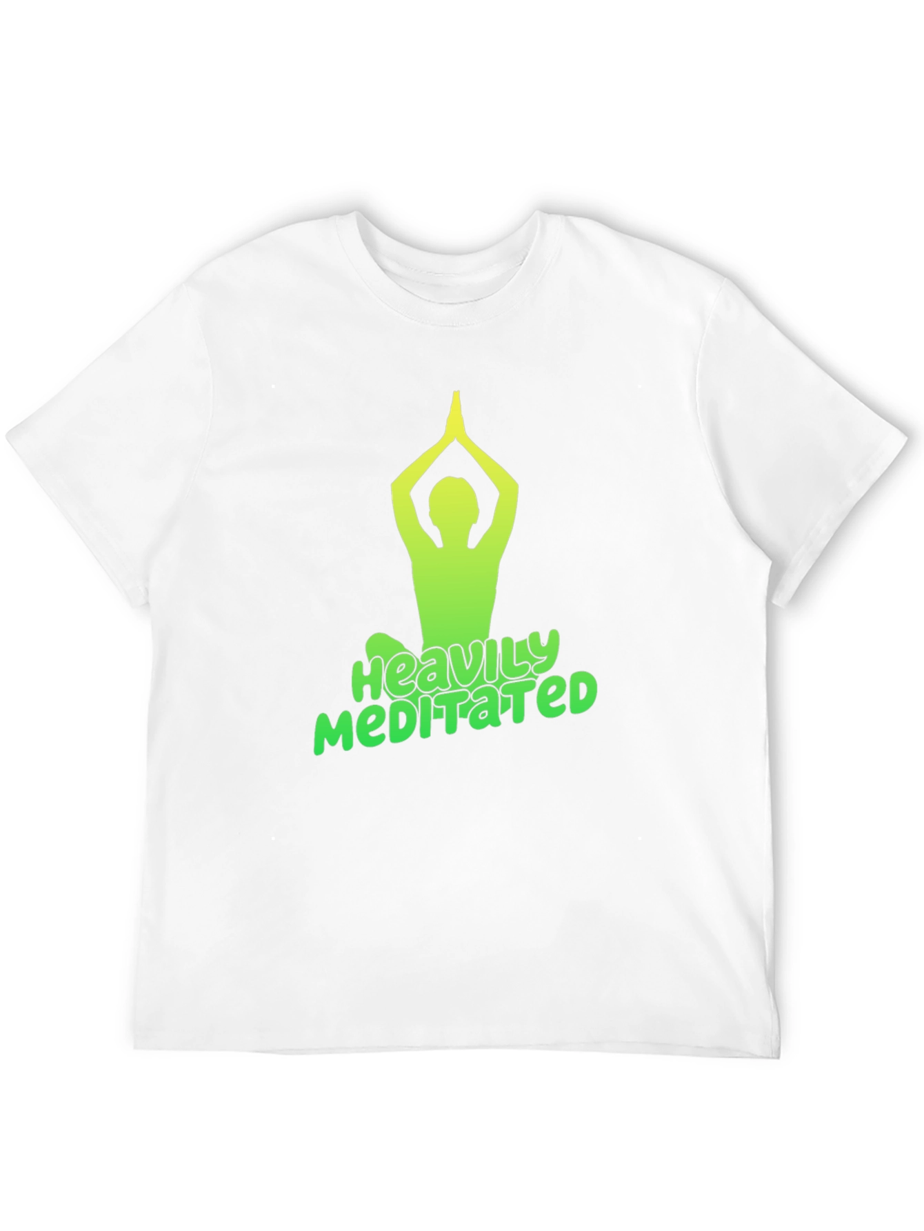 Heavily Meditated Black T-Shirt