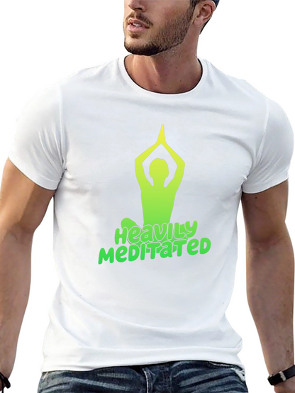 Heavily Meditated Black T-Shirt