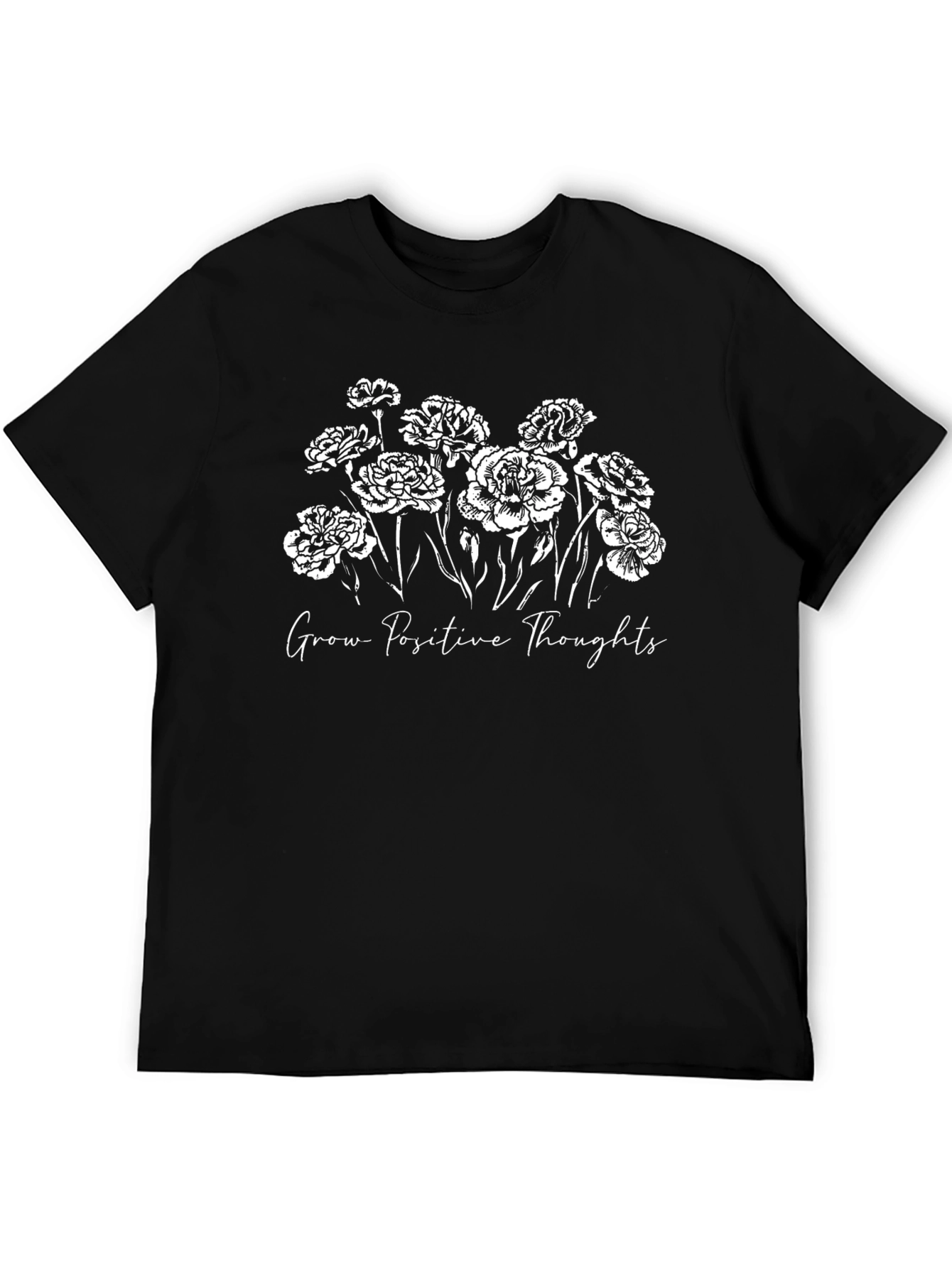 Grow Positive Thoughts Graphic T-Shirt