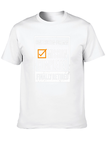 Construction Foreman Retired T-Shirt